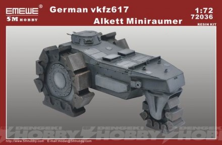 10-72036 german vkfz617 alkett miniraumer