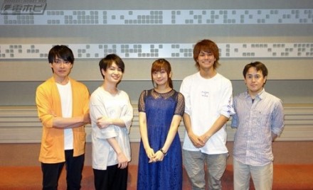 ▲左から、田丸篤志さん、小林裕介さん、沼倉愛美さん、八代 拓さん、小川正和さん
