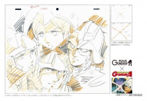 ▲安彦良和アニメーション原画集「機動戦士ガンダム」の4作品