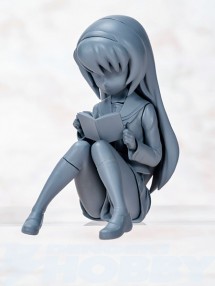 ▲キャラグミン「冷泉麻子」。1／16スケールカラーレジンキット、価格：3,000円（税抜）。