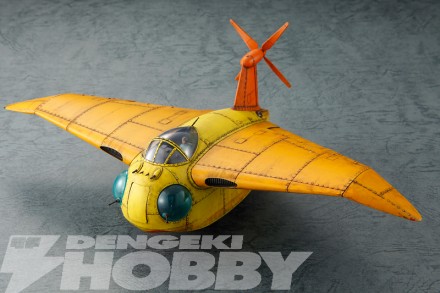 ▲「インダストリア紹介飛行艇 ファルコ」。1／72スケールプラスチックキット。製作：mamo。