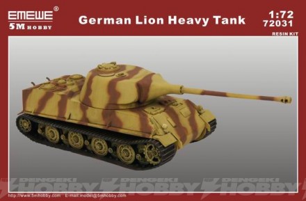 06-72031 german lion heavy tank