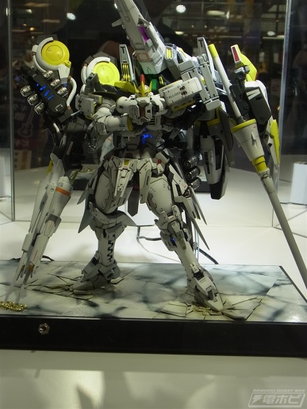 ▲GBWC2015日本大会優勝作品。ROKU氏による「トールギスA（アレス）～闘神～」。