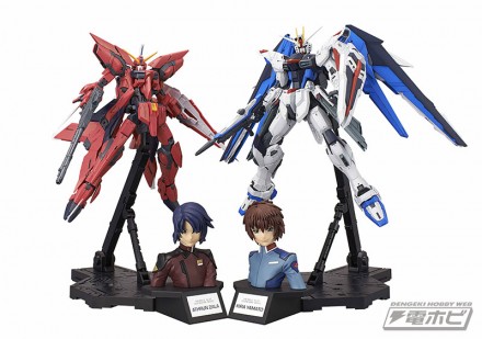 商品ディスプレイイメージ ※「ガンプラ」や「アクションベース」は別売りです。