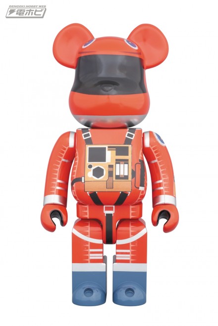 ▲BE@RBRICK SPACE SUIT ORANGE Ver. 1000%