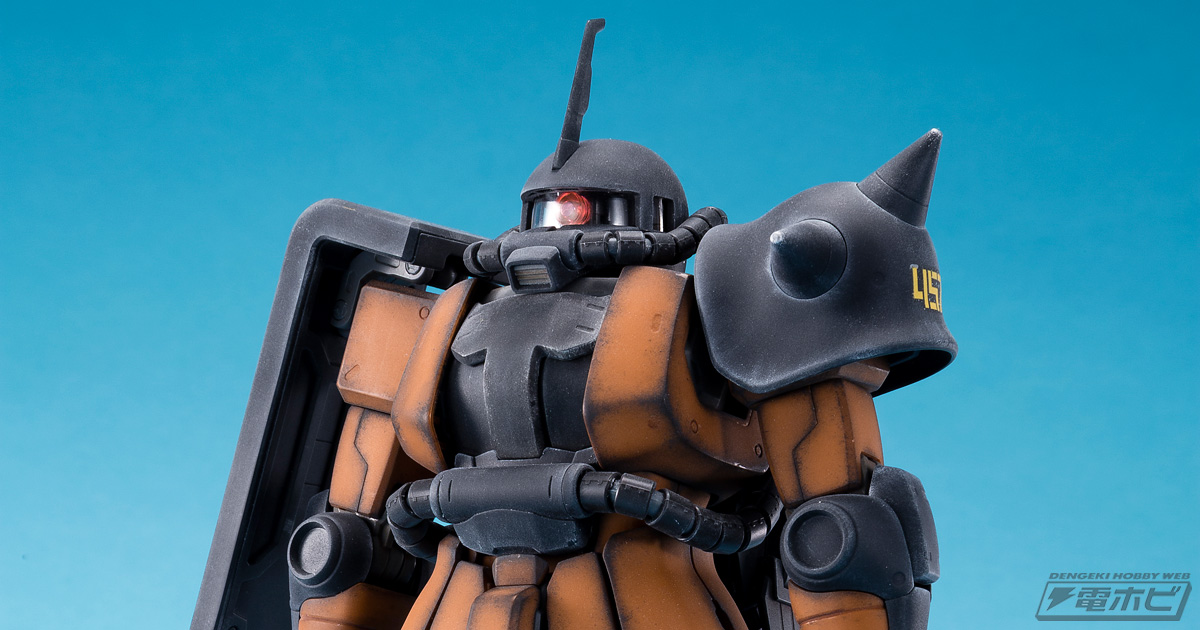 素組みでガンプラ！MG 1/100 MS-06R-2 ギャビー・ハザード専用ザクⅡ～マスターグレードの製作法～前編 | 電撃ホビーウェブ