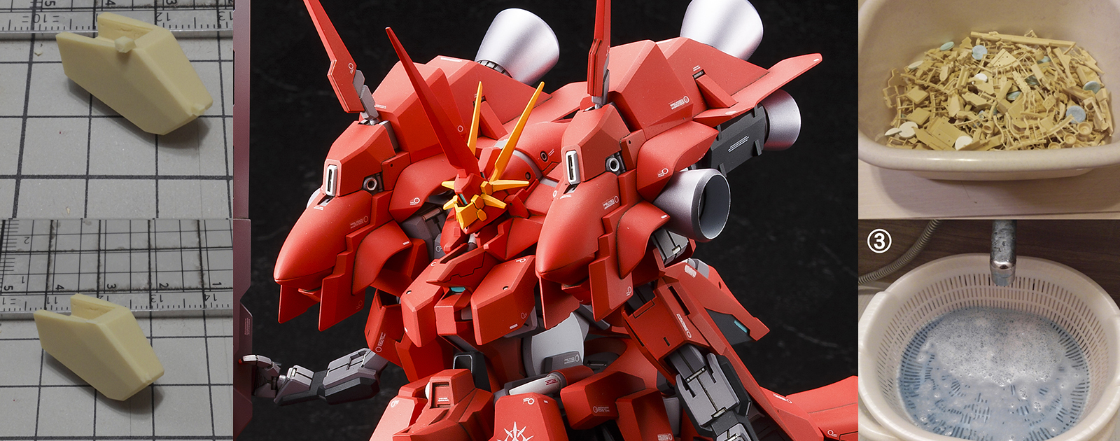 A.O.Z Re-Boot特別編】ガレージキットHow to！「1/144 リハイゼ」を、メタリック塗装で作る！（その1） | 電撃ホビーウェブ