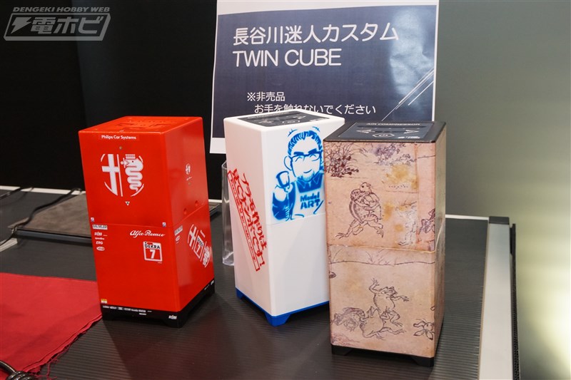 静音性の高いコンプレッサー「TWIN CUBE」に加え、  卓上整理に役立つ新アイテムの展開がスタート！【2016第56回全日本模型ホビーショー速報レポート】日邦産業 | 電撃ホビーウェブ