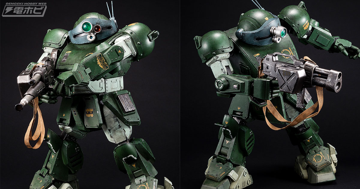 装甲騎兵ボトムズ』より、スコープドッグのアクションフィギュアが1/12スケールで登場!! | 電撃ホビーウェブ