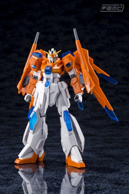 ▲ベースとなった「HGBF 1/144 スクランブルガンダム」の素組み。