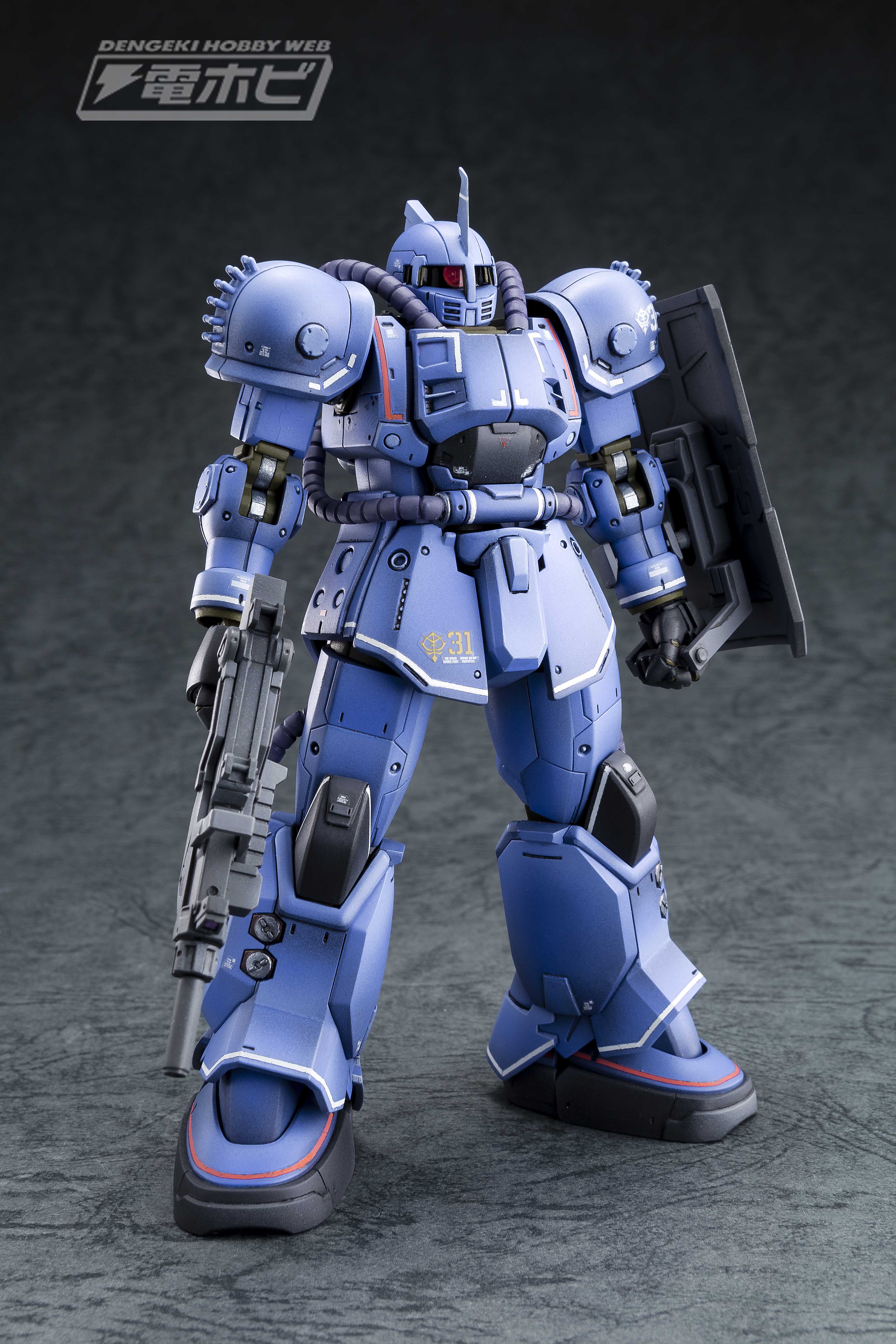 ガンプラ作例【HG 1/144 MS-04 ブグ（ランバ・ラル機）】をサエキコウイチが魅せる!!～その３・塗装編～ | 電撃ホビーウェブ