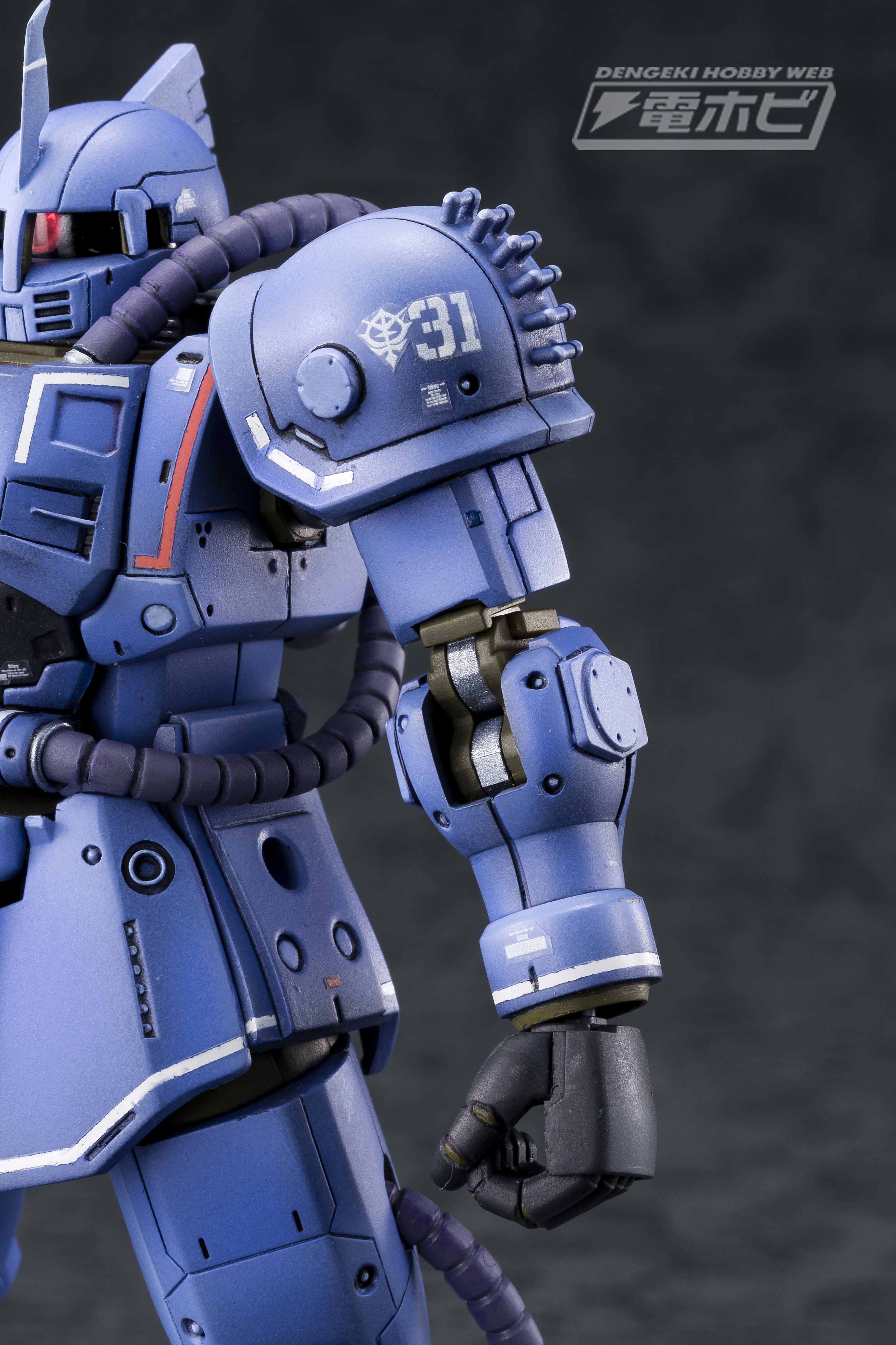 ガンプラ作例【HG 1/144 MS-04 ブグ（ランバ・ラル機）】をサエキコウイチが魅せる!!～その３・塗装編～ | 電撃ホビーウェブ