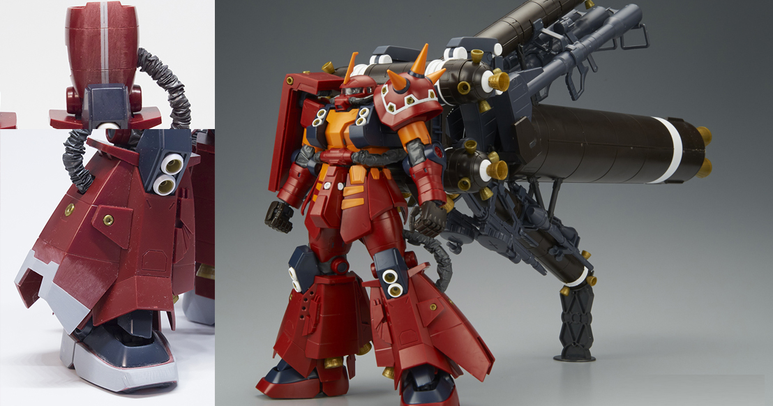 ガンプラ作例【MG 1/100 高機動型ザク “サイコ・ザク” Ver.Ka（GUNDAM THUNDERBOLT版）】を本庄聖が作る！（その2） |  電撃ホビーウェブ