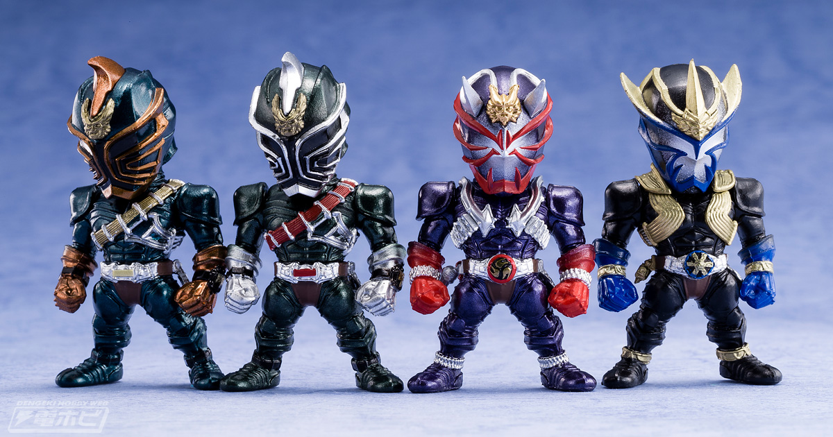 CONVERGE KAMENRIDER」最新第5弾は鬼がくる！「仮面ライダー響鬼」「仮面ライダー龍騎」が登場！ | 電撃ホビーウェブ