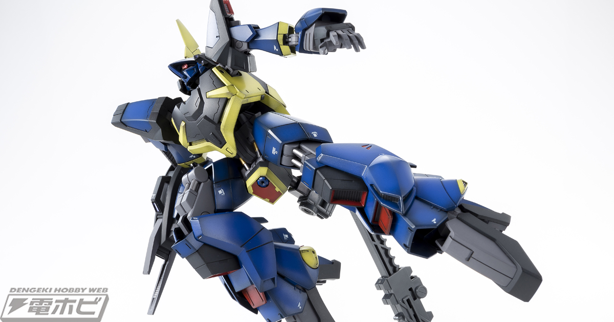 ガンプラ作例】HGUC 1/144 バーザムを本庄聖がスタイリッシュに仕上げる!!（その2） | 電撃ホビーウェブ