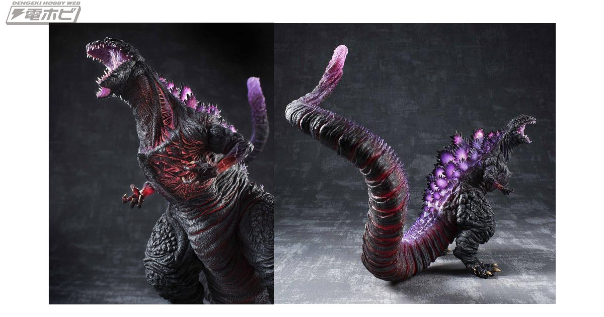 シン・ゴジラ覚醒Ver.のフィギュアが超激造シリーズに登場！こだわりの造形＆彩色で迫力を表現！ | 電撃ホビーウェブ