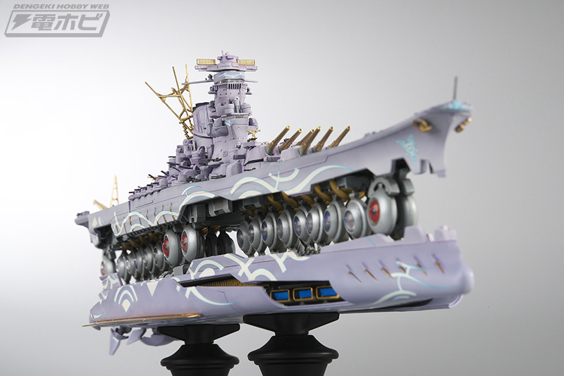 劇場版 蒼き鋼のアルペジオ -アルス・ノヴァ-』超戦艦ヤマト＆ムサシプラモデル改造キットが登場！ | 電撃ホビーウェブ