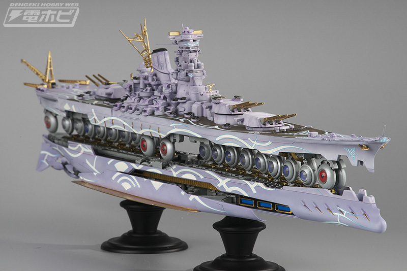 劇場版 蒼き鋼のアルペジオ -アルス・ノヴァ-』超戦艦ヤマト＆ムサシプラモデル改造キットが登場！ | 電撃ホビーウェブ