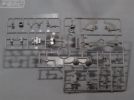 ▲Dランナー。関節などのメカ部分を構成します。