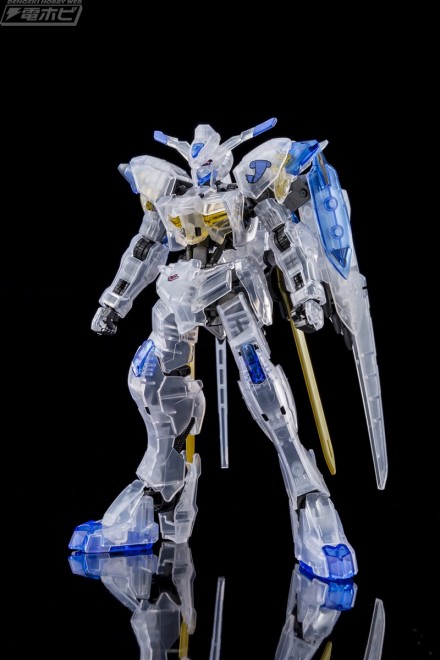 ▲「HG 1/144 ガンダムバエル[クリアカラー]」。税込価格：1,512円。