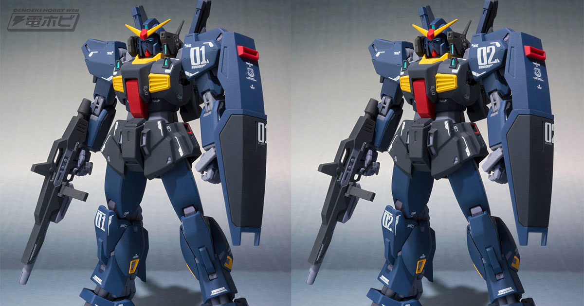 機動戦士Zガンダム』ガンダムMk-IIがティターンズ仕様でROBOT魂から登場！エマ、カクリコン機が再現できるパーツが付属する2体セットも！ |  電撃ホビーウェブ