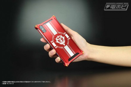 ▲機動戦士ガンダム×Gild design iPhone Xケース ジオンレッド