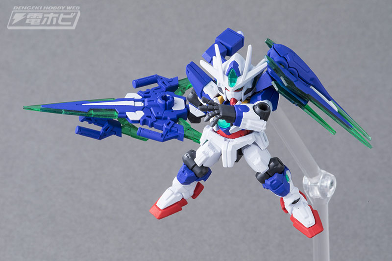 ガンダム00』EX弾連続リリース！ガシャポン「機動戦士ガンダム モビルスーツ アンサンブル」よりダブルオークアンタセブンソードをデコマスで速攻レビュー！  | 電撃ホビーウェブ