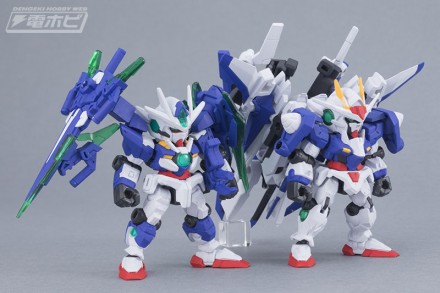 ガンダム00』EX弾連続リリース！ガシャポン「機動戦士ガンダム モビルスーツ アンサンブル」よりダブルオークアンタセブンソードをデコマスで速攻レビュー！  | 電撃ホビーウェブ