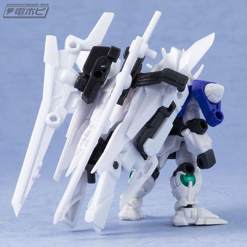 機動戦士ガンダム モビルスーツ アンサンブル」EX06Bは「00ガンダム&ザンライザーセット」！3ユニットから構成される山盛りの強化プランを重装で楽しむ！  | 電撃ホビーウェブ