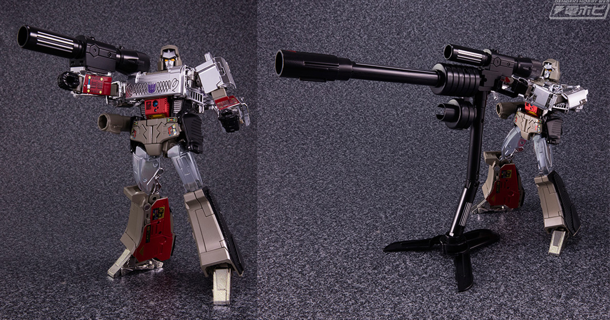 1984年に発売された初期玩具をマスターピースで徹底再現！『トランスフォーマー』MP-36＋ メガトロン堂々完成！ | 電撃ホビーウェブ