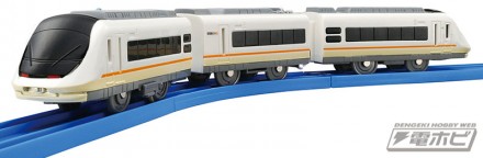 ▲プラレール「ぼくもだいすき！たのしい列車シリーズ 近鉄アーバンライナーnext」※レールは別売りです。