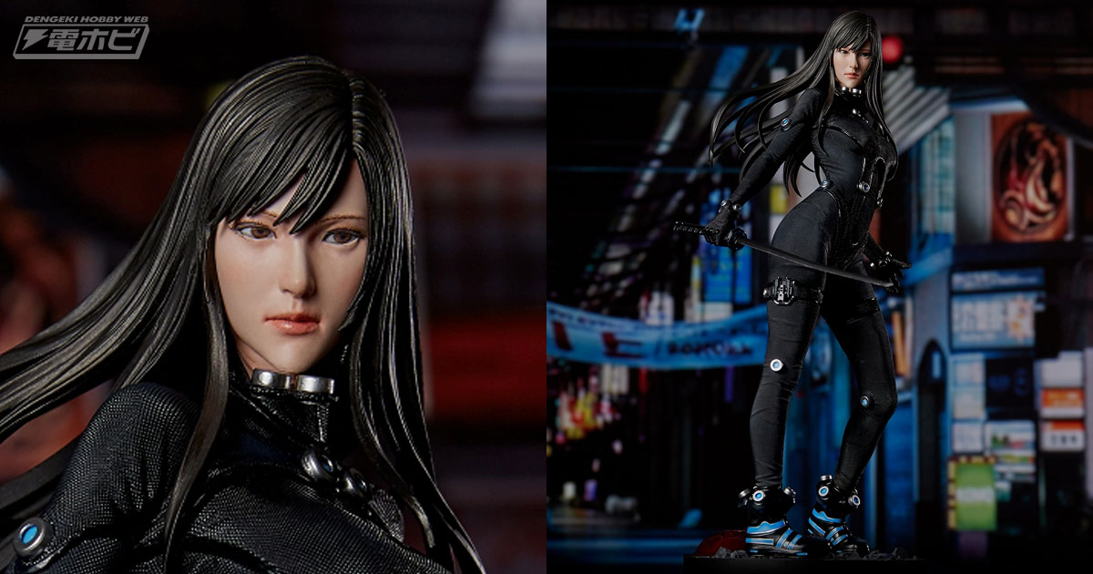 GANTZ:O』ガンツスーツ姿のレイカが麗しき1/6スタチューに！しなやかなボディやガンツソード、Xガン、Zガンの3種武器に注目!! |  電撃ホビーウェブ