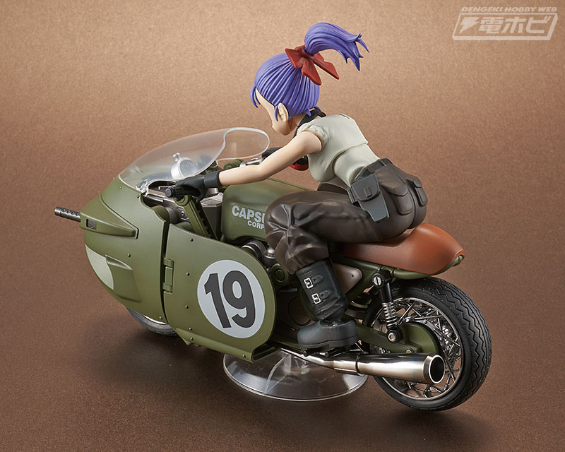 ドラゴンボール』3形態に変形するブルマの可変式バイクがバンダイの「Figure-rise Mechanics」でキット化！ | 電撃ホビーウェブ