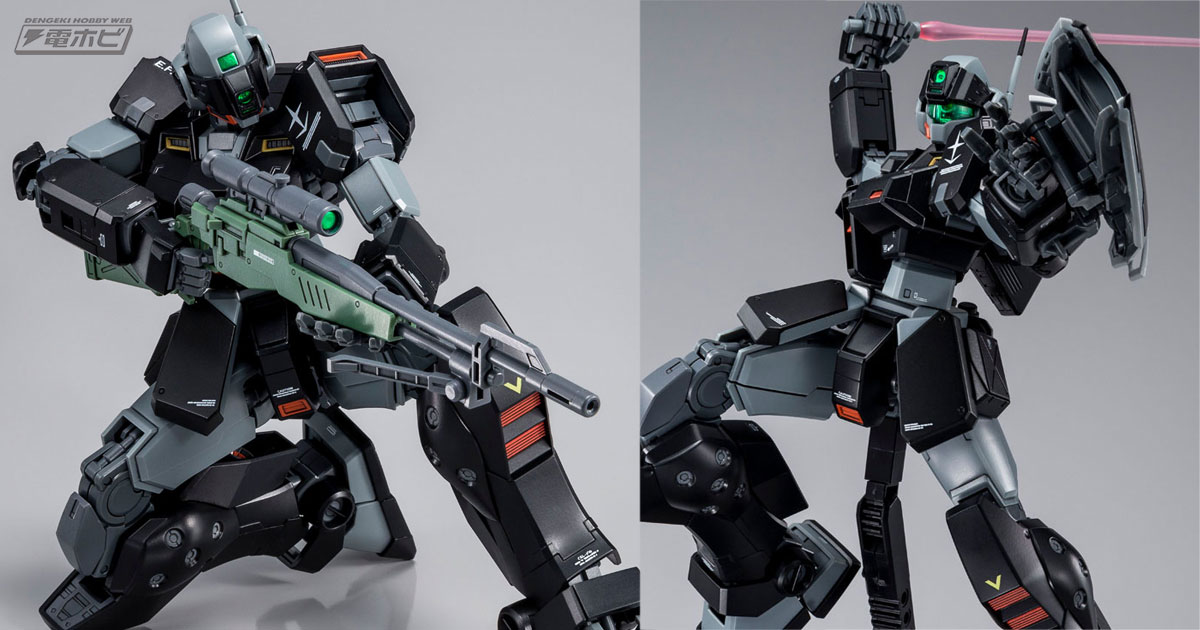 漆黒のジム・スナイパーIIがMGガンプラ化！「MG ジム・スナイパーII（リド・ウォルフ機）」が登場！ | 電撃ホビーウェブ