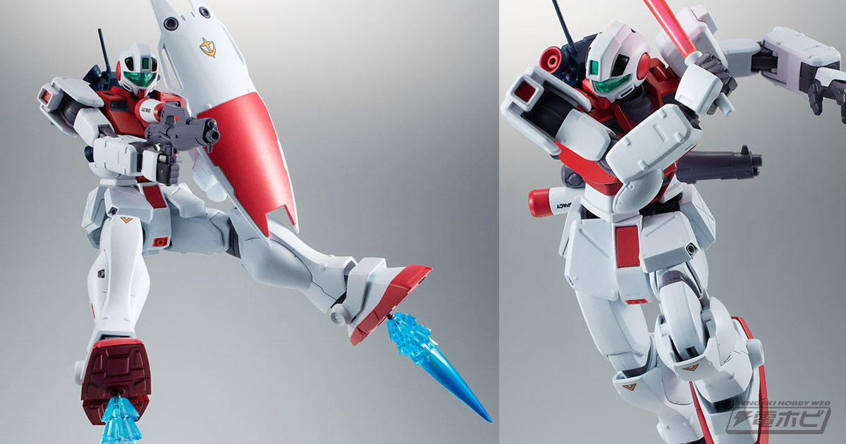 機動戦士ガンダム 0080』より「ROBOT魂 ジム・コマンド宇宙戦仕様 ver.A.N.I.M.E.」が登場！エフェクトを取り付けて射撃シーンを再現可能！  | 電撃ホビーウェブ