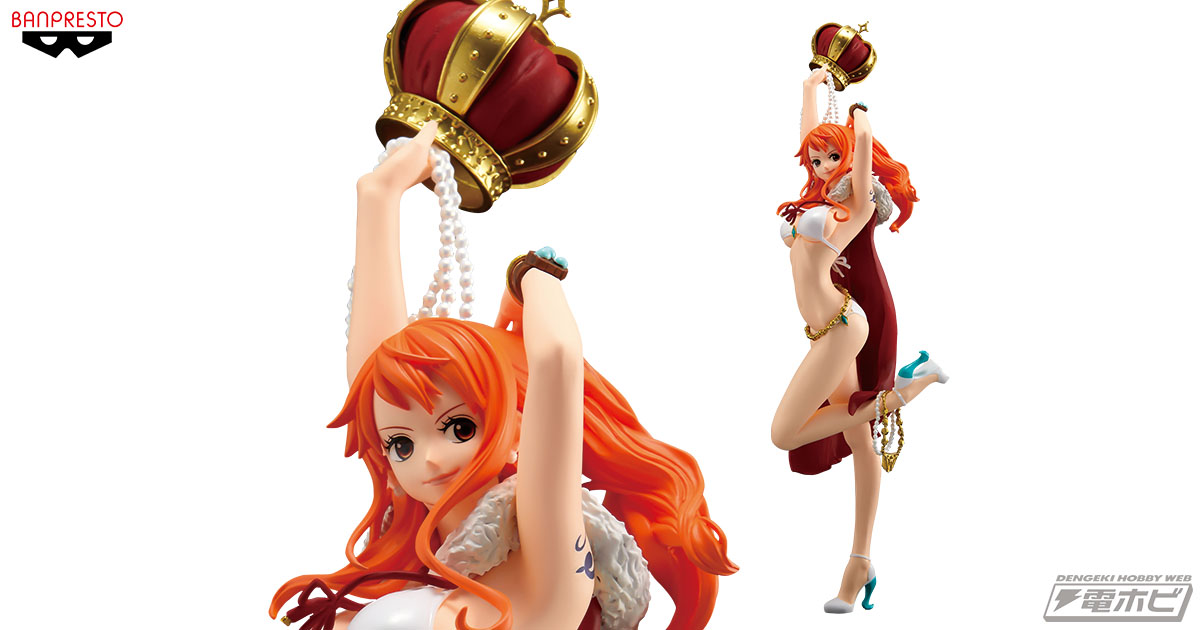 劇場版『ONE PIECE STAMPEDE』から、ゴージャス＆セクシーな水着姿のナミがプライズフィギュア化!! | 電撃ホビーウェブ