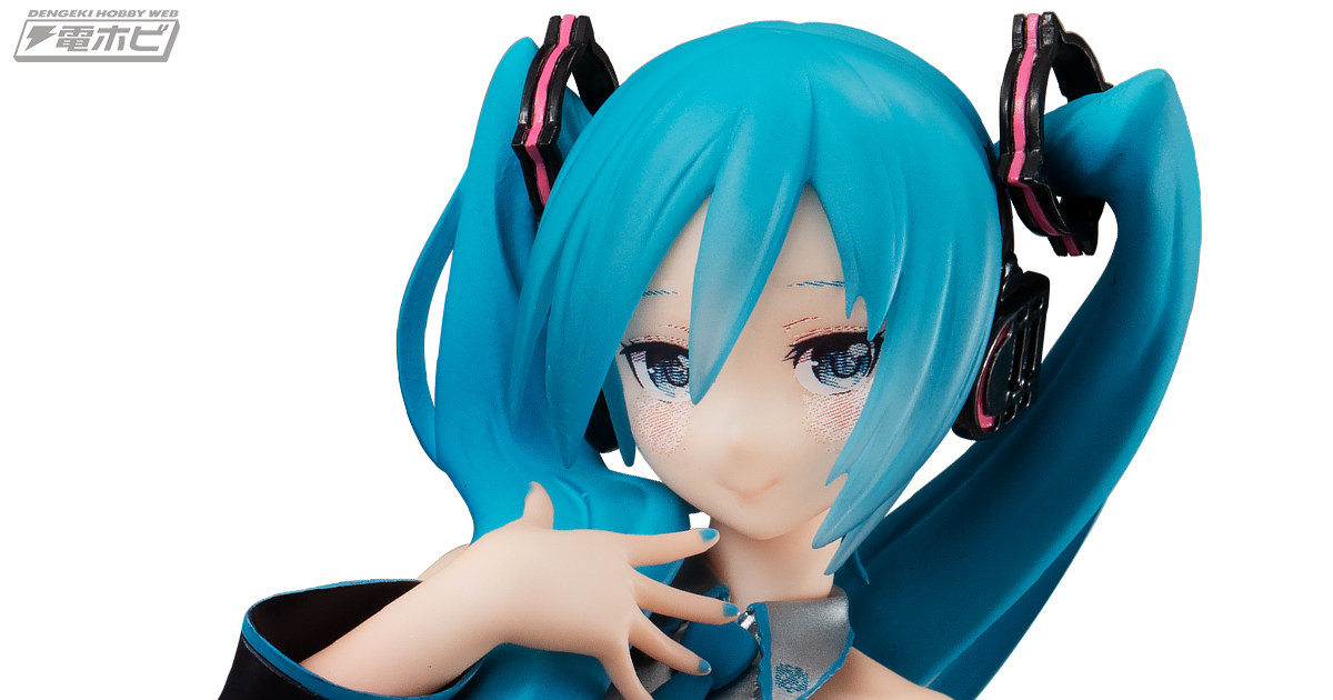 キュートな電脳歌姫の初音ミクがフリュープライズに初登場！「初音ミク ぬーどるストッパーフィギュア」が2019年9月下旬に登場！ | 電撃ホビーウェブ