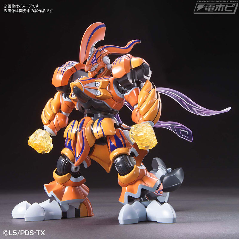 ダンボール戦機』から炎の魔神「LBXイフリート」が新プラモデルシリーズに降臨！炎をまとった拳のエフェクトパーツ付き!! | 電撃ホビーウェブ