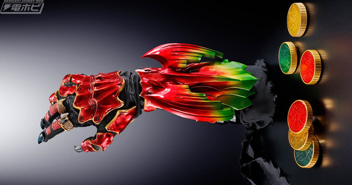 アンクを手袋のように装着できる！『仮面ライダーオーズ』TAMASHII Lab アンクが12月20日（金）より魂ウェブ商店にて予約開始！詳細ギミックは後日発表！  | 電撃ホビーウェブ