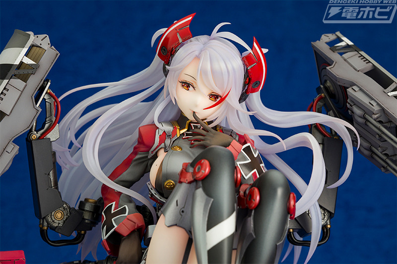 アズールレーン』プリンツ・オイゲンがアルターからフィギュア化！挑発的な表情や有機的なデザインの艤装の作り込みは必見！ | 電撃ホビーウェブ