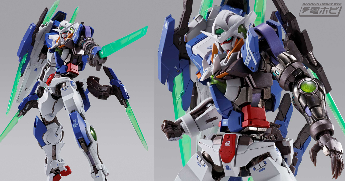 グラハム・エーカーに受け継がれしエクシア！「ガンダムエクシアリペアIV」がMETAL BUILDとなって登場！ | 電撃ホビーウェブ