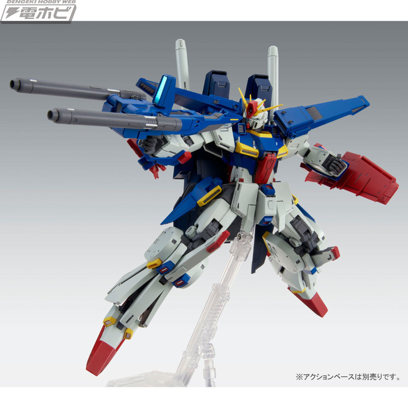 ガンプラ「MG 強化型ダブルゼータガンダム Ver.Ka」が再販！大型化した肩部・バックパックなどを再現！「Ver.Ka用 強化型拡張パーツ」も |  電撃ホビーウェブ