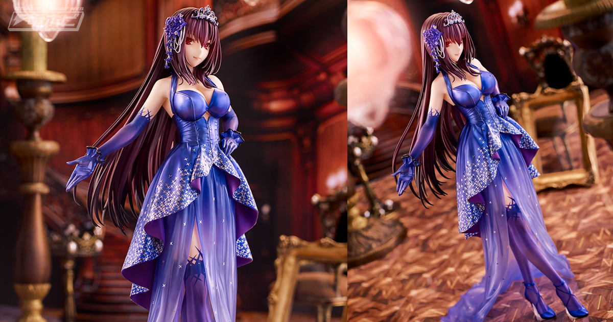 Fate/Grand Order』ランサー/スカサハが英霊正装姿でフィギュア化！胸元がセクシーなドレスや自信に満ちた表情など見どころ満載！ |  電撃ホビーウェブ