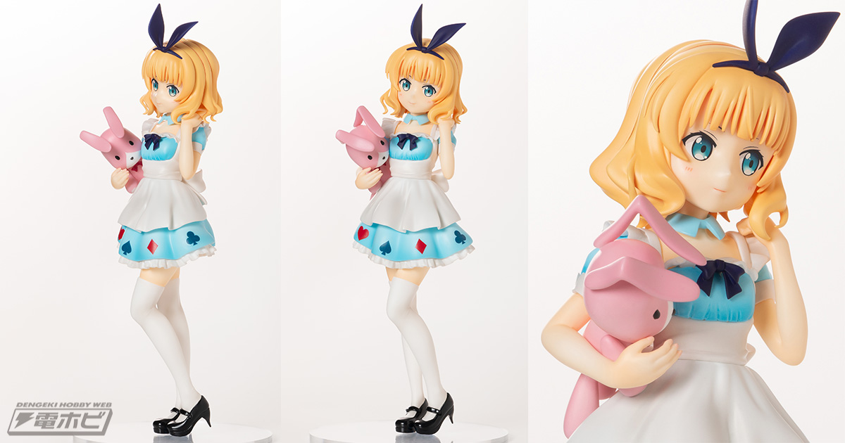 ごちうさ』超絶キュートなアリス風衣装の「シャロ」がリアルフィギュアとなってセガプライズに降臨!! | 電撃ホビーウェブ