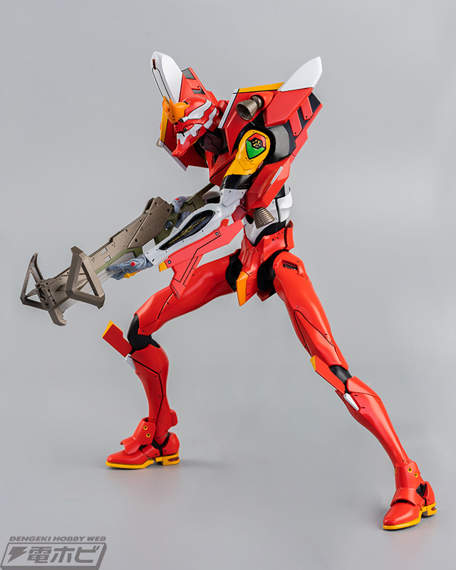 ヱヴァンゲリヲン新劇場版』エヴァ2号機がロボ道シリーズからフィギュア化！豊富な武器＆広い可動域による圧倒的プレイバリューは必見！ | 電撃ホビーウェブ