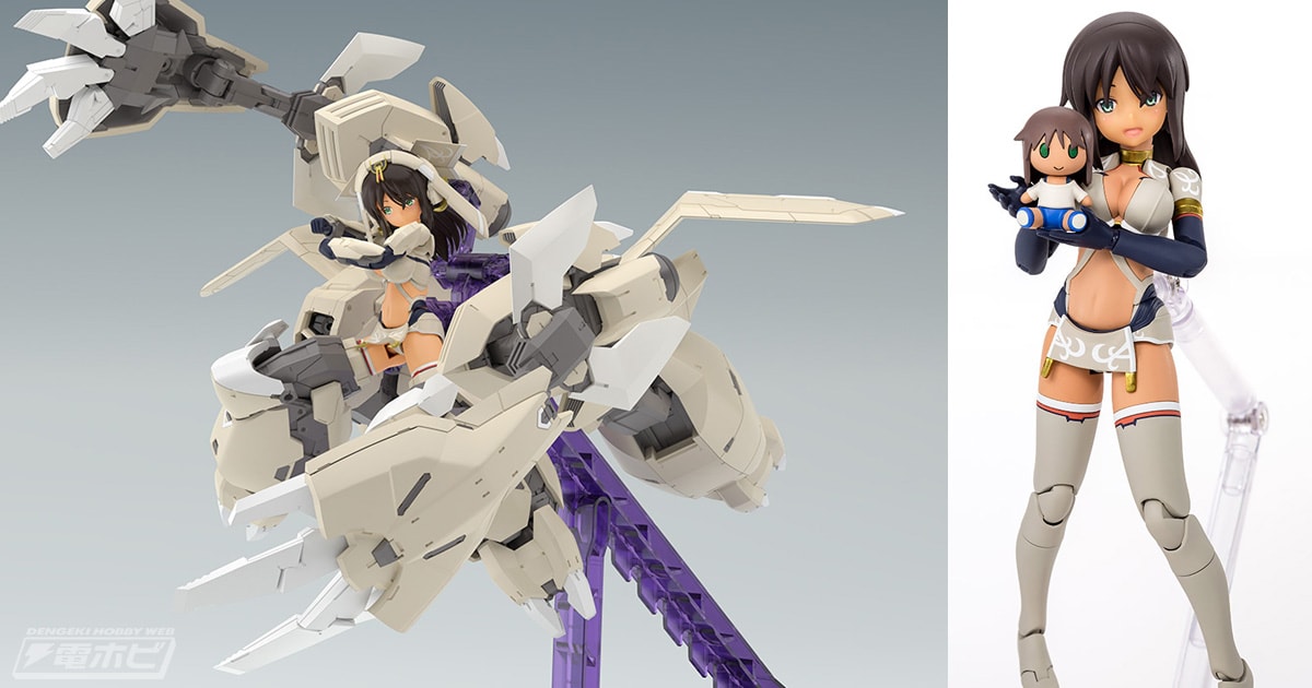 超巨大なギアを完全再現！『アリスギア』兼志谷 シタラ Ver.ガネーシャのプラモデルが登場！シタラちゃん人形やハリセンも付属！ | 電撃ホビーウェブ