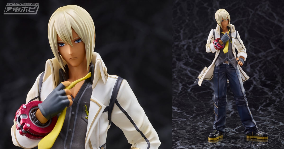 GOD EATER 2』ソーマ・シックザールがフィギュア化！クレイドルマークの入った制服を着てネクタイに手を掛けた姿を再現！ | 電撃ホビーウェブ