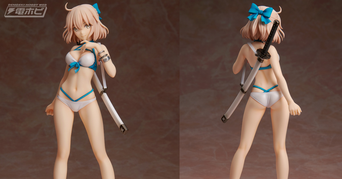 Fate/Grand Order』アサシン/沖田総司が第三再臨時の水着姿でフィギュア化！お手頃価格の半完成品・組立フィギュア「アッセンブル・ヒロインズ」より登場！  | 電撃ホビーウェブ