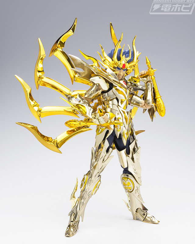 黄金聖闘士12人分の武器と専用手首が付属！『聖闘士星矢 黄金魂-soul of gold-』ライブラ童虎（神聖衣）が聖闘士聖衣神話EXに再臨！ |  電撃ホビーウェブ