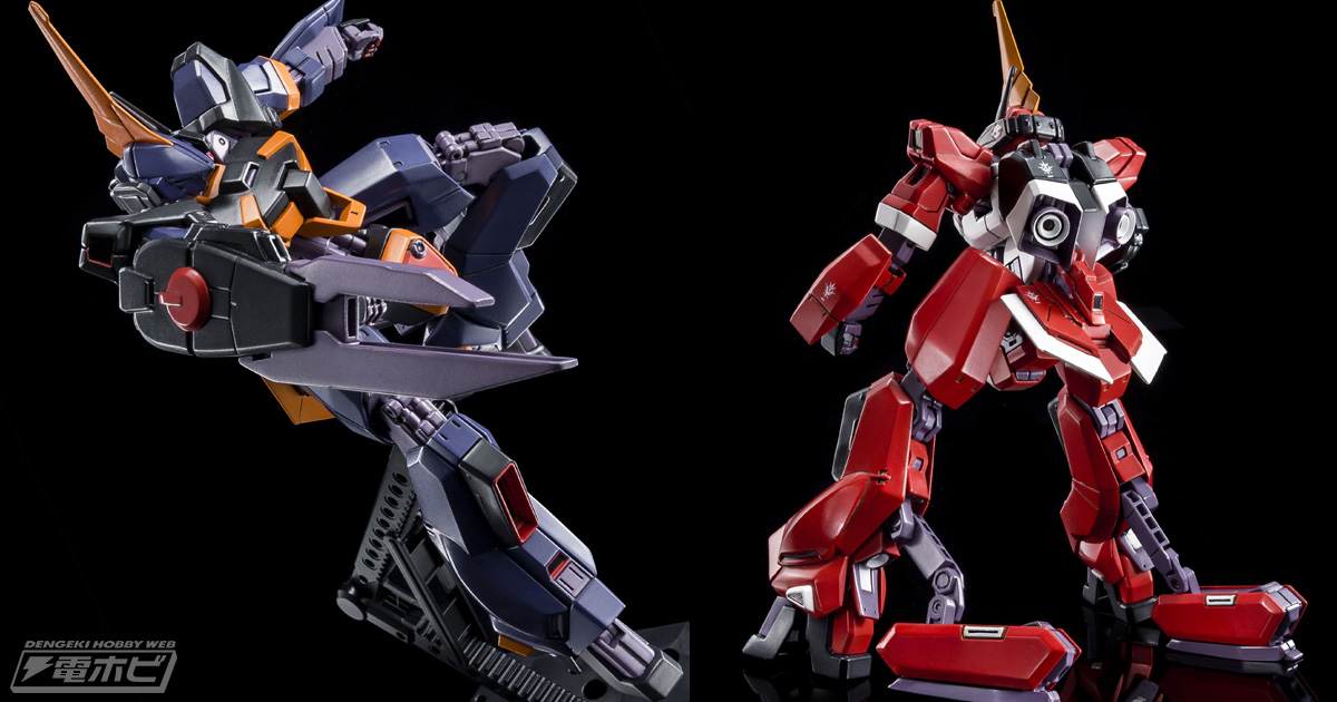 ガンダム」A.O.Z RE-BOOT版とレジオン鹵獲仕様のバーザムがHGでガンプラ化！完全新規造形で再現した特徴的なデザインや可動ギミックをチェック！  | 電撃ホビーウェブ